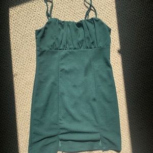 lottie moss emerald dress